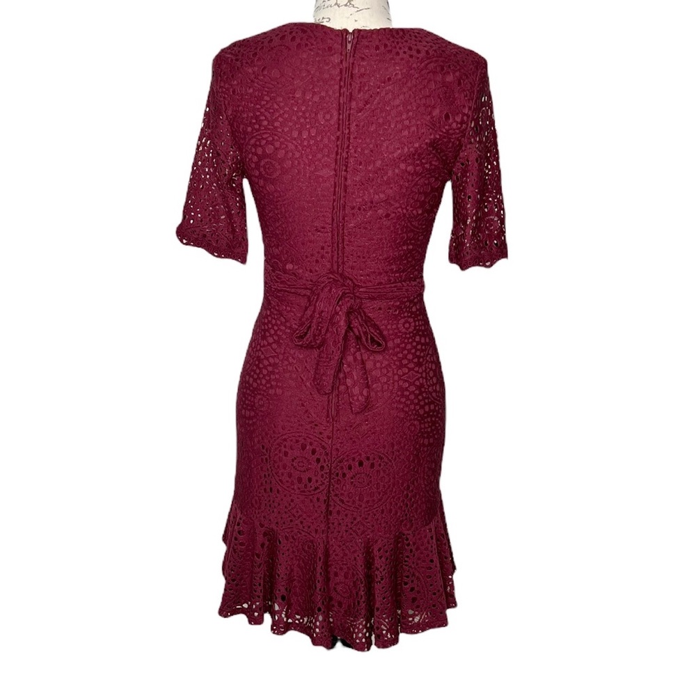 City Vibe tie front wrap dress size 3 - Picture 6 of 11
